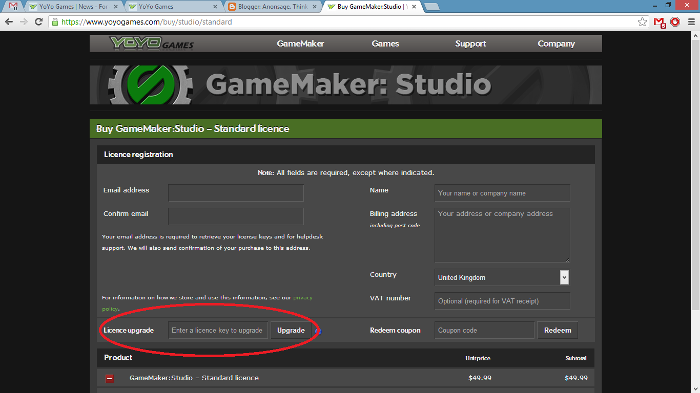 game maker 8.1 license key
